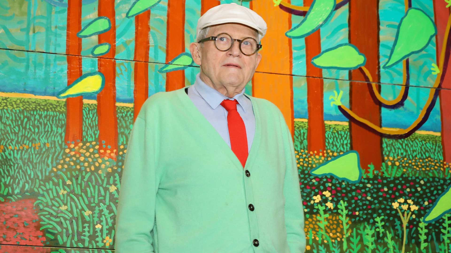 "David Hockney 25", ou comment résumer 70 ans d'évolution de l'Art par un seul homme.