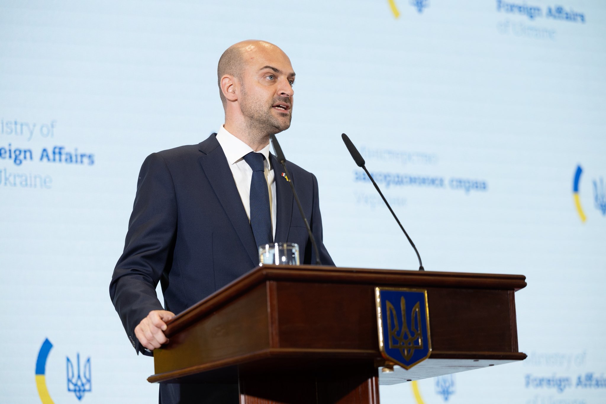 Jean-Noël Barrot, Ukraine, Kiev, visite officielle, soutien militaire, France